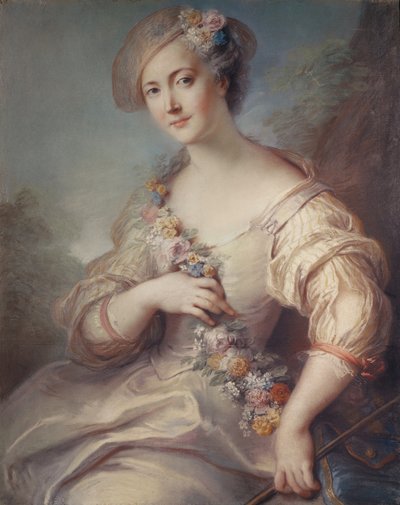 Marquise de Beuvron by Charles Antoine Coypel